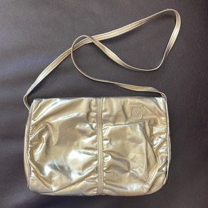 Vintage Anne Klein for Calderon Metallic Gold Purse